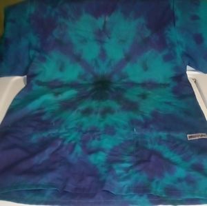 Baby Legs Clothing Company size small , Nwt, tie dyed, reverse dyed, scrub top,
